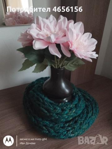 Шалове снуд или шал-яка + подарък+ доставка 28 лв, снимка 6 - Шалове - 52561093