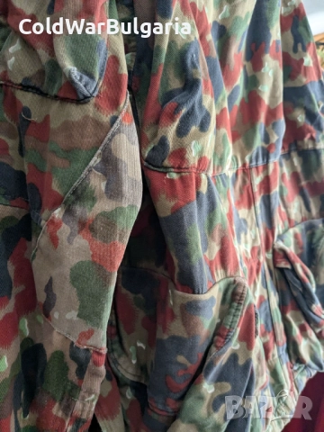 Швейцарско военно яке Alpenflage M70 – TAZ 83, снимка 10 - Якета - 52500840