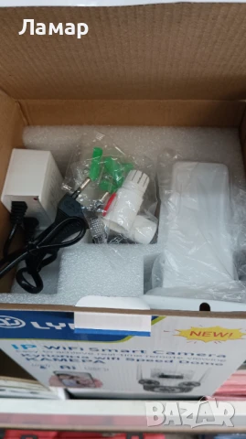 Тройна IP камера WiFi приложение iCSee безжична въртяща 12MP, снимка 5 - IP камери - 51287641