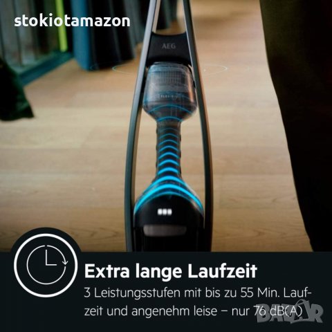 Прахосмукачка с батерия AEG QX9-1-ULT 2in1, снимка 6 - Прахосмукачки - 38010581
