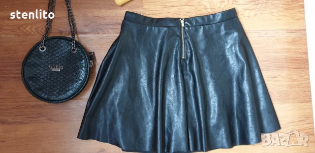 Кожена пола H&M размер 158/164, снимка 1