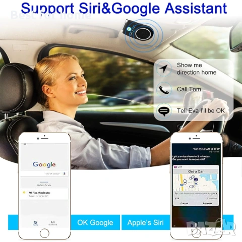 Aigital Нови T825 Bluetooth високоговорители за кола, снимка 4 - Bluetooth тонколони - 53047506