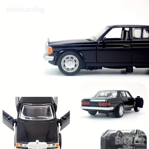 Метални коли: Mercedes-Benz W123, снимка 3 - Колекции - 54102868