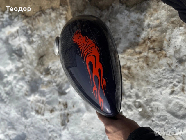 Резервоар за симсон ср 2, снимка 6 - Части - 53225225