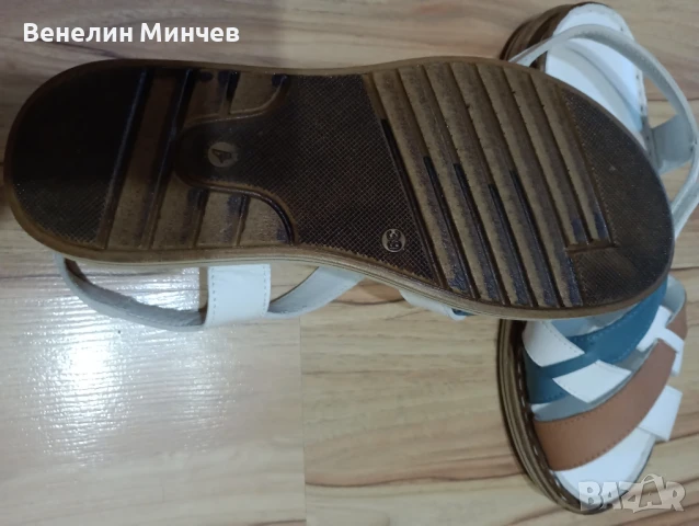 Дамски сандали естествена кожа, снимка 2 - Сандали - 51020619