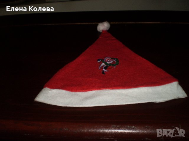 Коледни шапки и лента за глава, снимка 8 - Шапки - 31059346