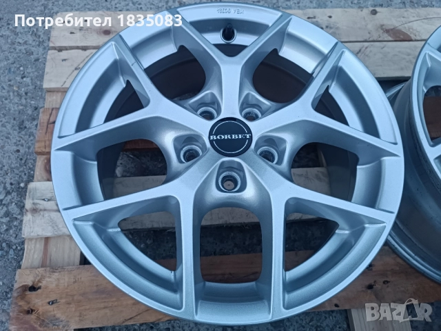 Лети джанти 16ки 5х108 Borbet, снимка 4 - Гуми и джанти - 52024618