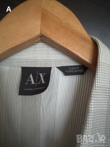 Риза Armani Exchange , снимка 2 - Ризи - 52462809