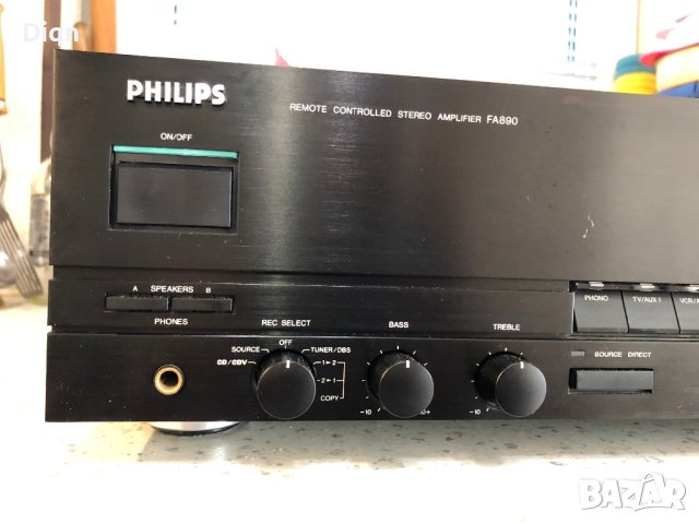 Philips FA-890, снимка 3 - Ресийвъри, усилватели, смесителни пултове - 42798527