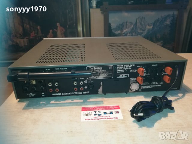 TECHNICS SA-313 RECEIVER 410W MADE IN JAPAN 2201211744, снимка 12 - Ресийвъри, усилватели, смесителни пултове - 31519295
