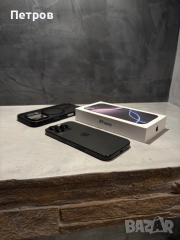 Iphone 16 Pro Black Titanium, 93% батерия, снимка 4 - Apple iPhone - 54258931
