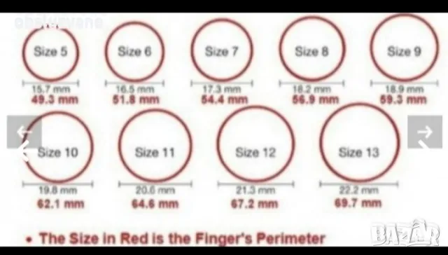 Пръстен -халка с големи камъни, снимка 4 - Пръстени - 47501242