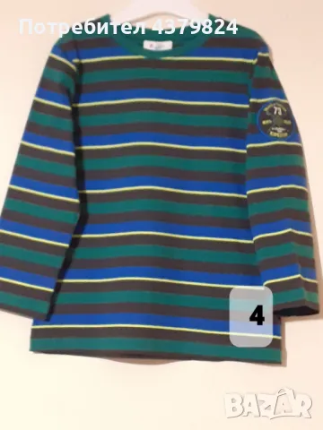 Нови немски блузи за момче с этикет, р.110 см., снимка 4 - Детски Блузи и туники - 48999411