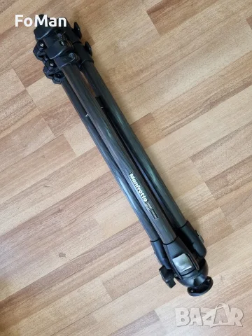 Статив основа Manfrotto 055MF3 Magfiber - магнезий/карбон, снимка 5 - Чанти, стативи, аксесоари - 55887627