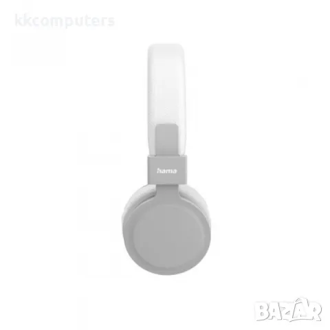 HAMA Freedom Lit, Сгъваеми, Стерео, Микрофон, Бял Блутут Слушалки, снимка 2 - Bluetooth слушалки - 50389936