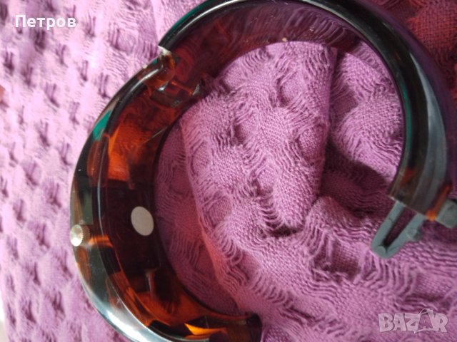 швейцарски механичен часовник гривна кехлибар, снимка 3 - Дамски - 44382490