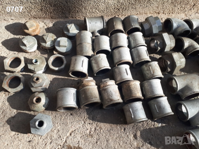 продавам Поцинковани фитинги 2 цола 2 1/2 цола 3 цола, снимка 2 - ВИК - 52812710