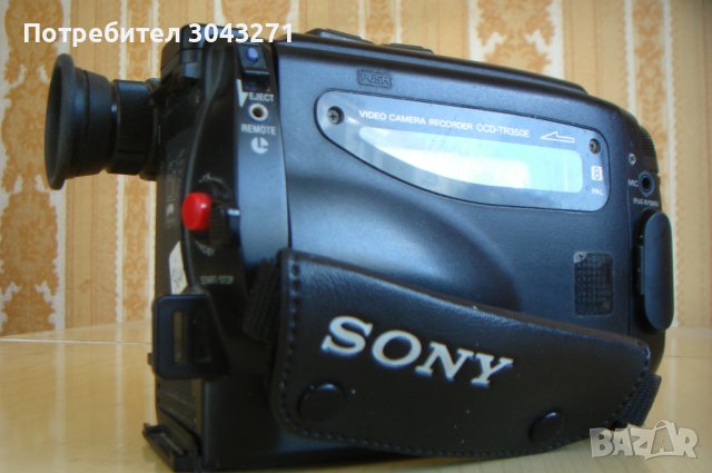 Sony AF CCD Video 8 Handycam 10X-втора с не извадена касета, снимка 7 - Камери - 42874383