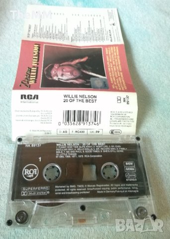 Willie Nelson - 20 of the Best, снимка 2 - Аудио касети - 42144201