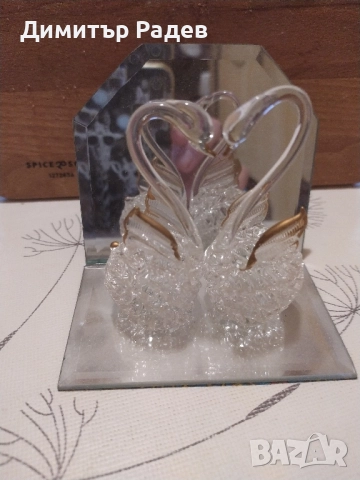 Ретро керамичен сервиз от Анадола—Турция керам.1976г- совинир за младоженци кристално Дания, снимка 4 - Сервизи - 35656410