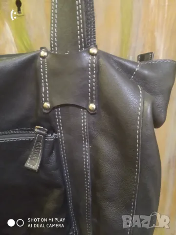 Чанта естествена кожа Bastian., снимка 5 - Чанти - 50085763