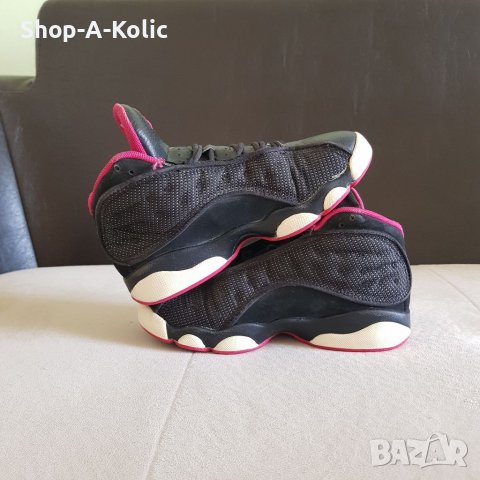Original Retro Kids' AIR JORDAN 13 XIII 'Hyper Pink' 2010 Black Pink White Basketball Shoes, снимка 4 - Детски маратонки - 38335639
