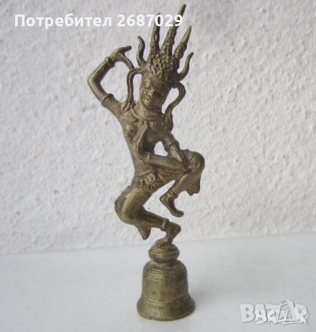 Индия божество метал бронз фигура пластика статуетка , снимка 2 - Други - 35524857