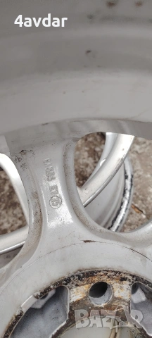 Лети Джанти14 ц  за Нисан Микра К12 , снимка 5 - Гуми и джанти - 54025079