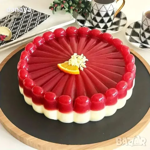 5519 Силиконова форма за кекс Charlotte, 20 см, снимка 2 - Форми - 48154570