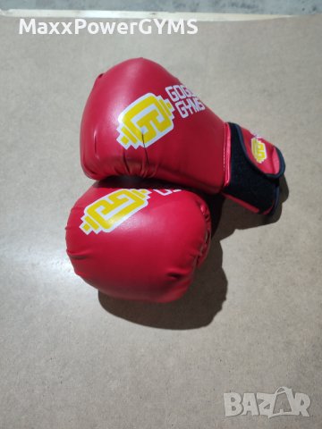 Чисто нови Боксови ръкавици 10 Oz - Boxing gloves черни и червени, снимка 5 - Бокс - 42824612