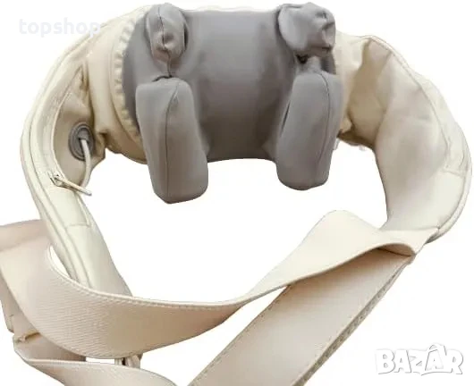 НОВ акумулаторен USB C масажор за гръб и крака облекчаване на болката в дълбоките тъкани, подгряване