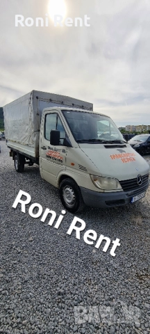 Под Наем ! Мерцедес спринтер бордови с брезент.