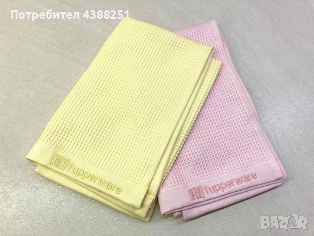 Tupperware кърпи за прозорци 
