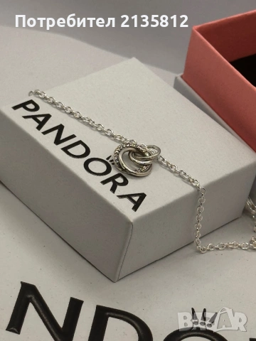 Pandora колие Пандора , снимка 3 - Колиета, медальони, синджири - 53066260