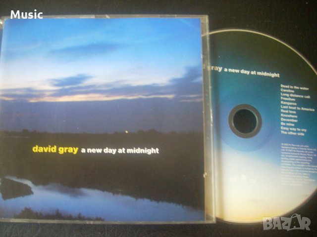  David Gray ‎– A New Day At Midnight - оригинален диск