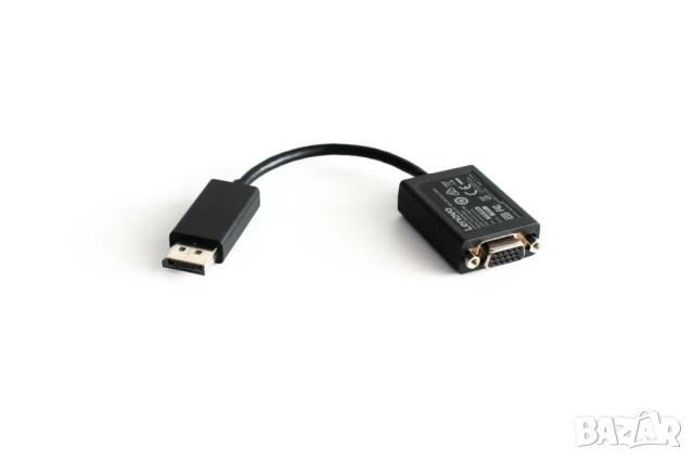 Преходник DisplayPort/HDMI към VGA| Mini DP към VGA, снимка 2 - Кабели и адаптери - 44761135