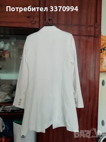Красиво, стилно бяло сако , снимка 2 - Сака - 40873540
