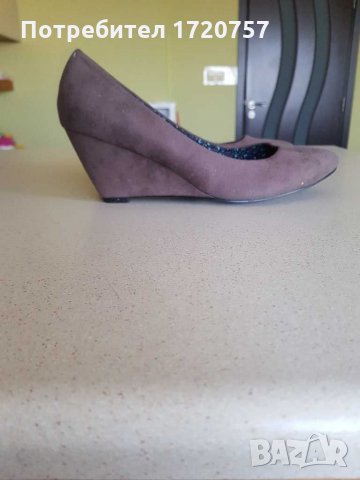 Дамски обувки в кафяв цвят 41, снимка 2 - Дамски обувки на ток - 31694869