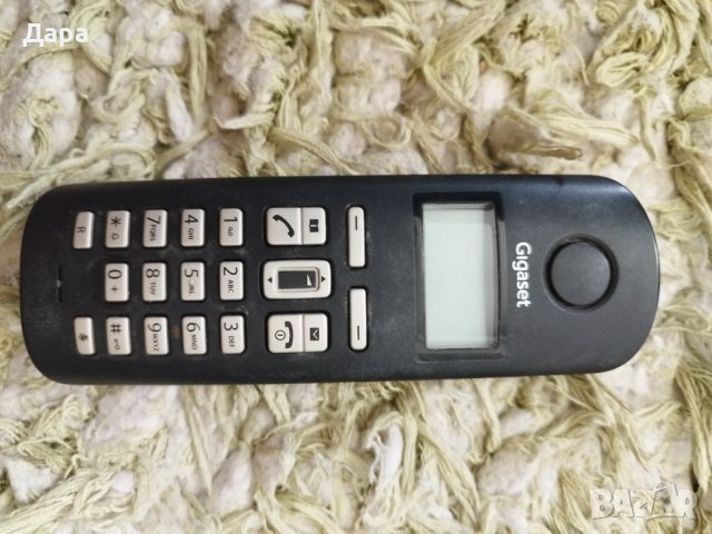 Безжичен DECT телефон Gigaset , снимка 2 - Стационарни телефони и факсове - 42877124