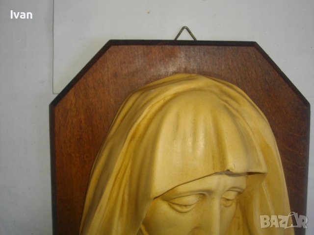 Икона-Декорация за окачване-Алабастър/Порцелан/Дърво-Нова, снимка 5 - Икони - 39729867