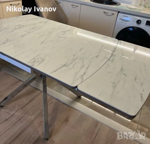 кухненска маса мраморен плод