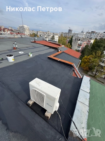 Ремонт на покриви,Течна хидроизолация,Течен битум, снимка 4 - Ремонти на покриви - 52131619