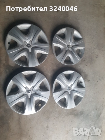 4бр. Оригинални тасове за Рено 16 цола