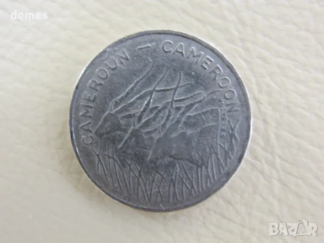 Камерун - 100 франка, 1975 г. (рядка)-427 D, снимка 4 - Нумизматика и бонистика - 55892689