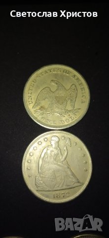 Продавам Американски долари монети - имитация, снимка 5 - Нумизматика и бонистика - 44417571