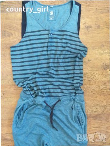 g-star lyker suit wmn - страхотен дамски гащеризон, снимка 4 - Гащеризони - 29514434