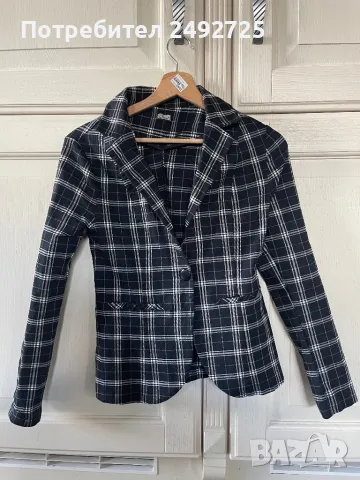 Костюм Сако и панталони тъмно син, снимка 1