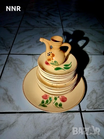 Сервиз от 13 части + бонус бърдуче , снимка 3 - Сервизи - 50979862
