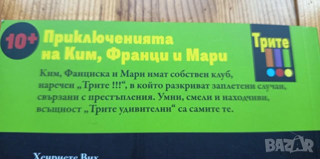 Трите !!! Опасен чат, снимка 3 - Детски книжки - 51098480