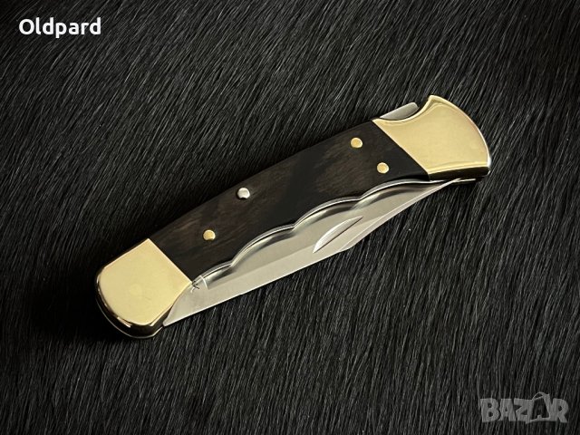 Buck 110 Hunter - Легендарният оригинален сгъваем джобен нож (BU110FG), снимка 8 - Ножове - 40495814